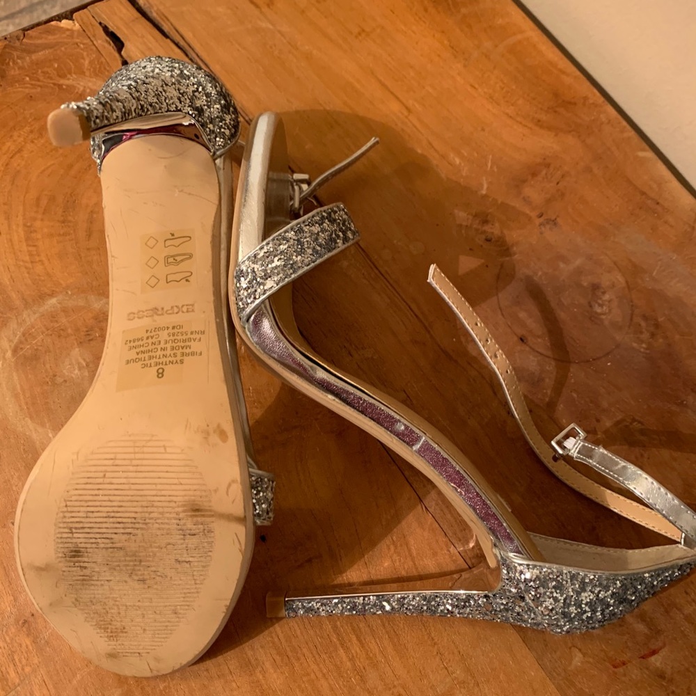 Glitter heels